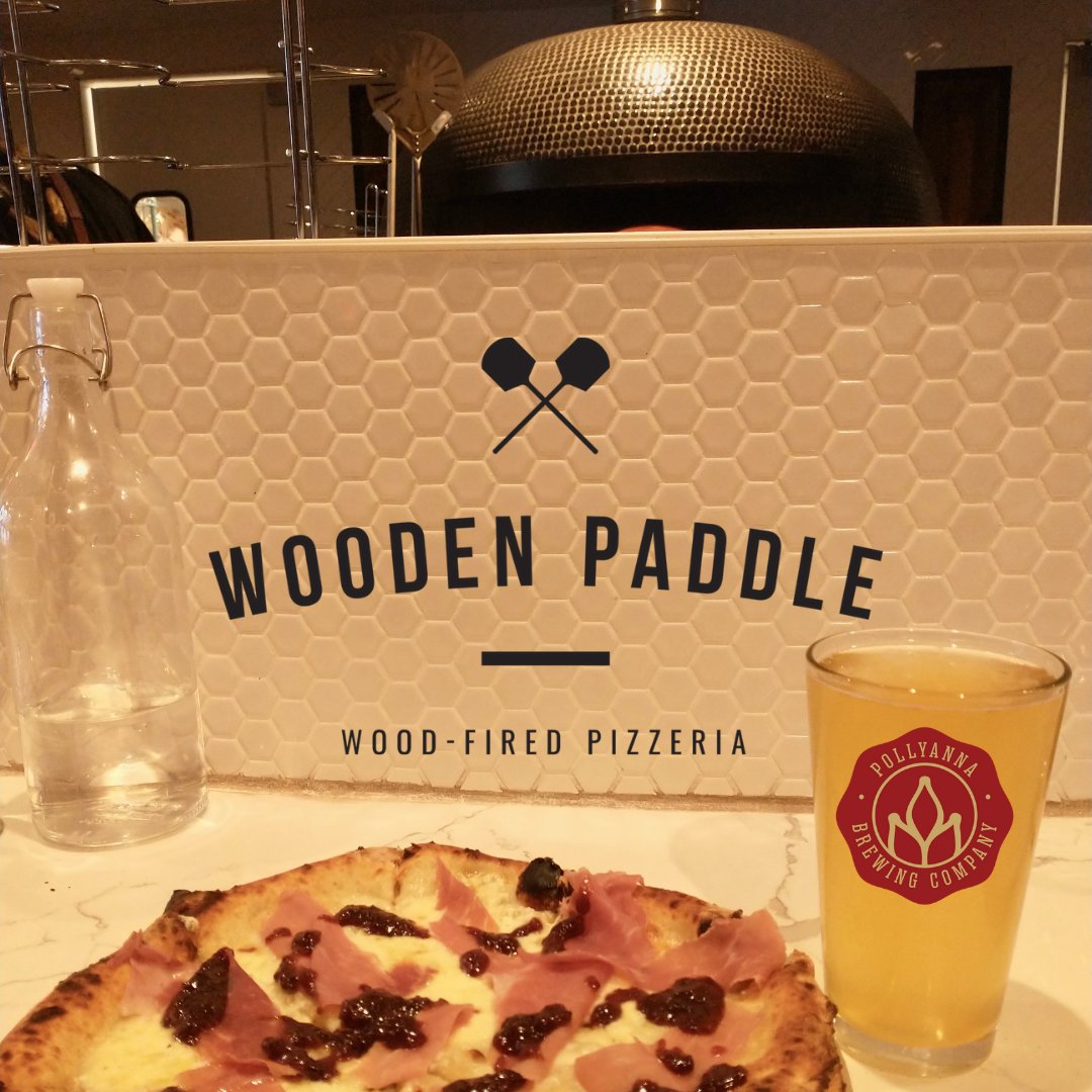HEY! <a href="/WoodenPaddle/">Wooden Paddle</a> in Lemont has fresh <a href="/PollyannaBrewCo/">Pollyanna Brewing</a> Pils &amp; <a href="/ontourbeer/">On Tour Brewing Co.</a> Barrel Aged Grind Coffee Stout cranking with some seriously delicious pizza. 

PRO TIP: Grip the box o leftover pizza with both hands, since it's obviously hurricane season in the Heartland today.