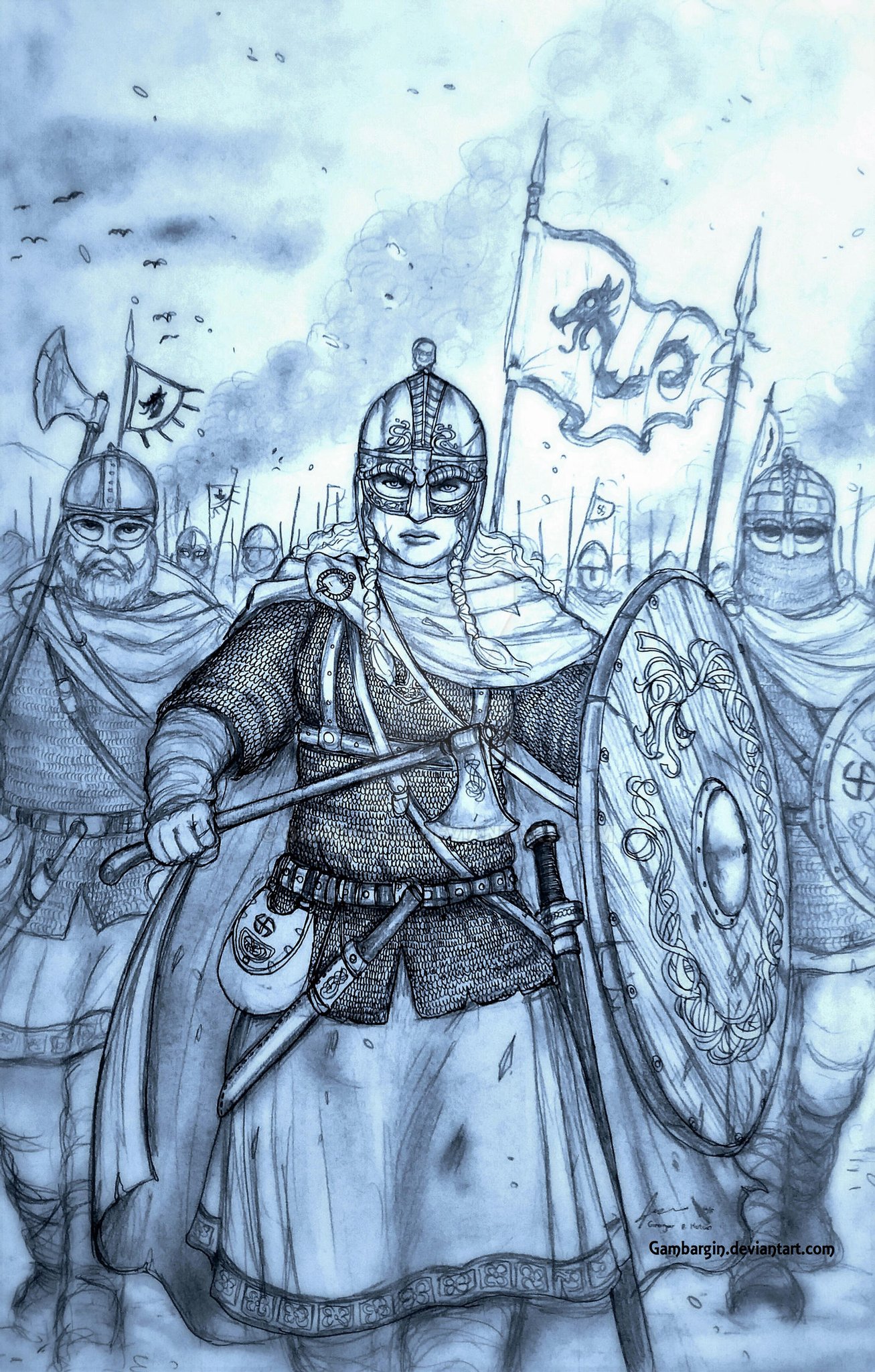 Shieldmaiden goes brrr : r/CrusaderKings