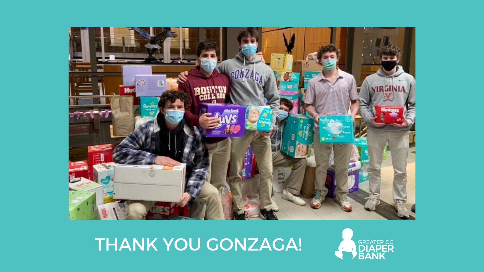 Gr. DC Diaper Bank on Twitter "Thank You GonzagaCollegeHS and