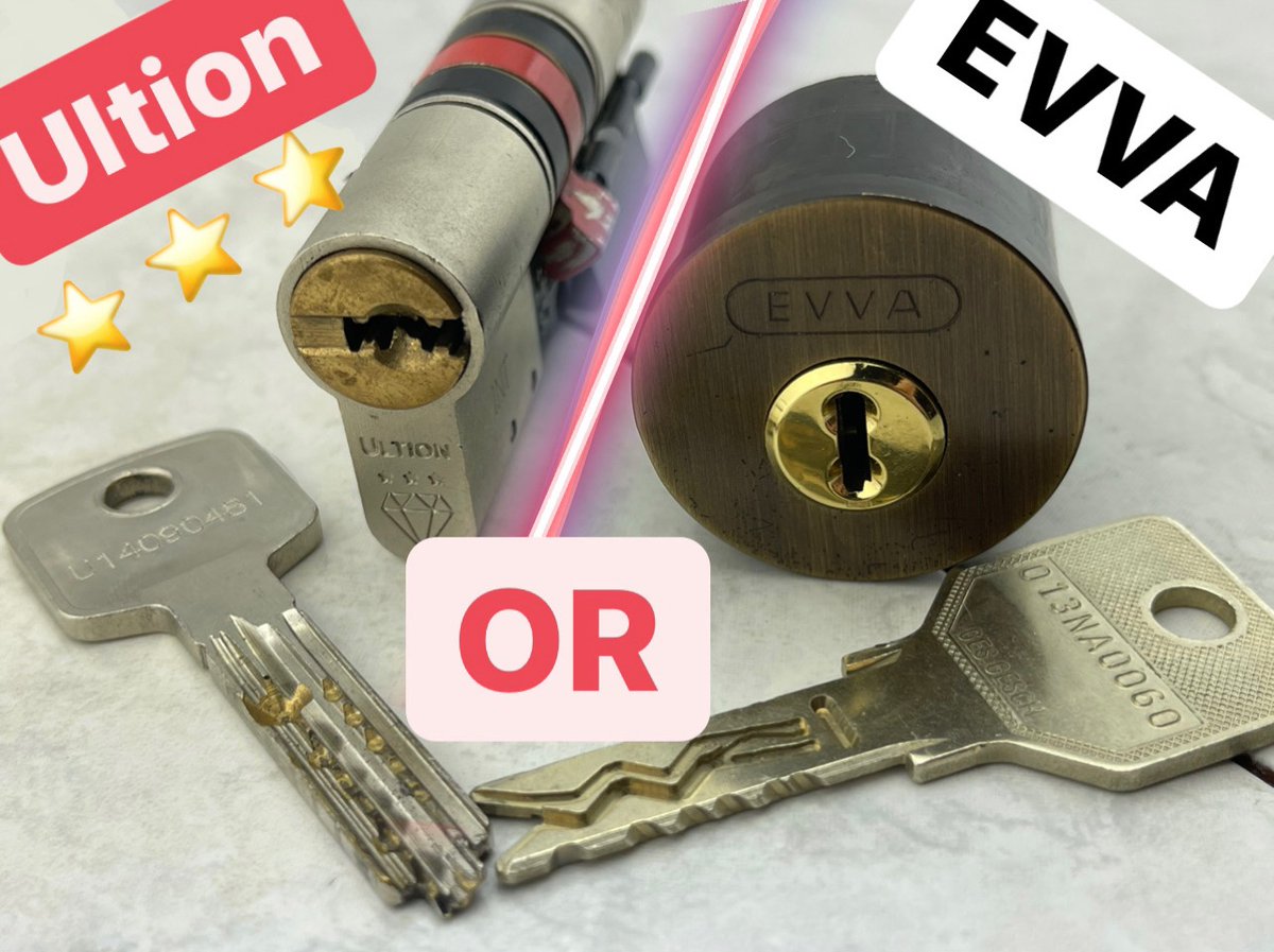 LegalLockPicker's tweet image. You get a choice...  Pick this lock &amp;amp; you keep it. Which one do you pick? #locksport @UltionLock Evva lock