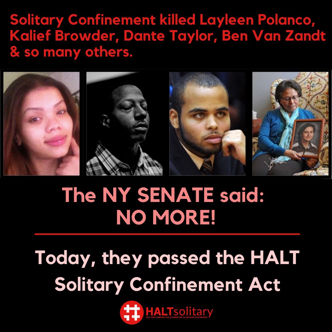 Senate Passes the 'HALT' Solitary Confinement Act