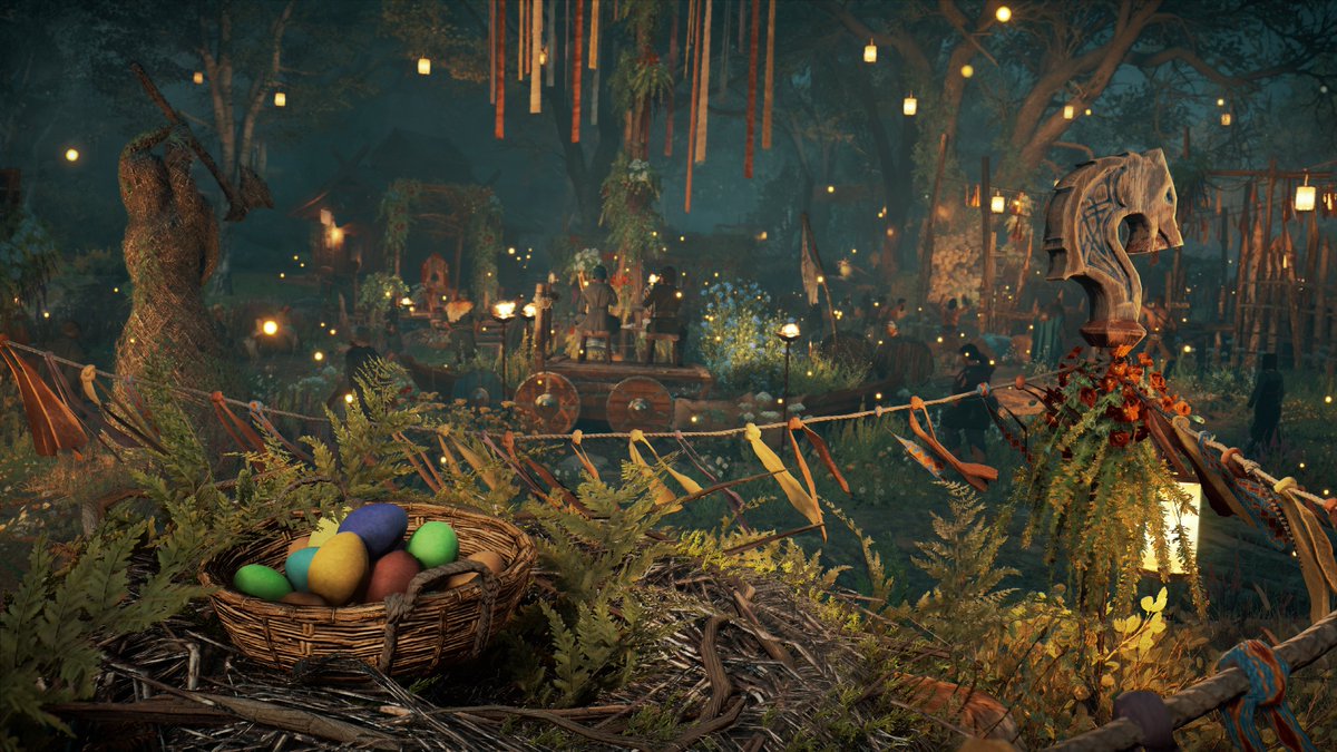 It's time to celebrate the Ostara Festival 🌸🌿 Ubisoft ubisoft