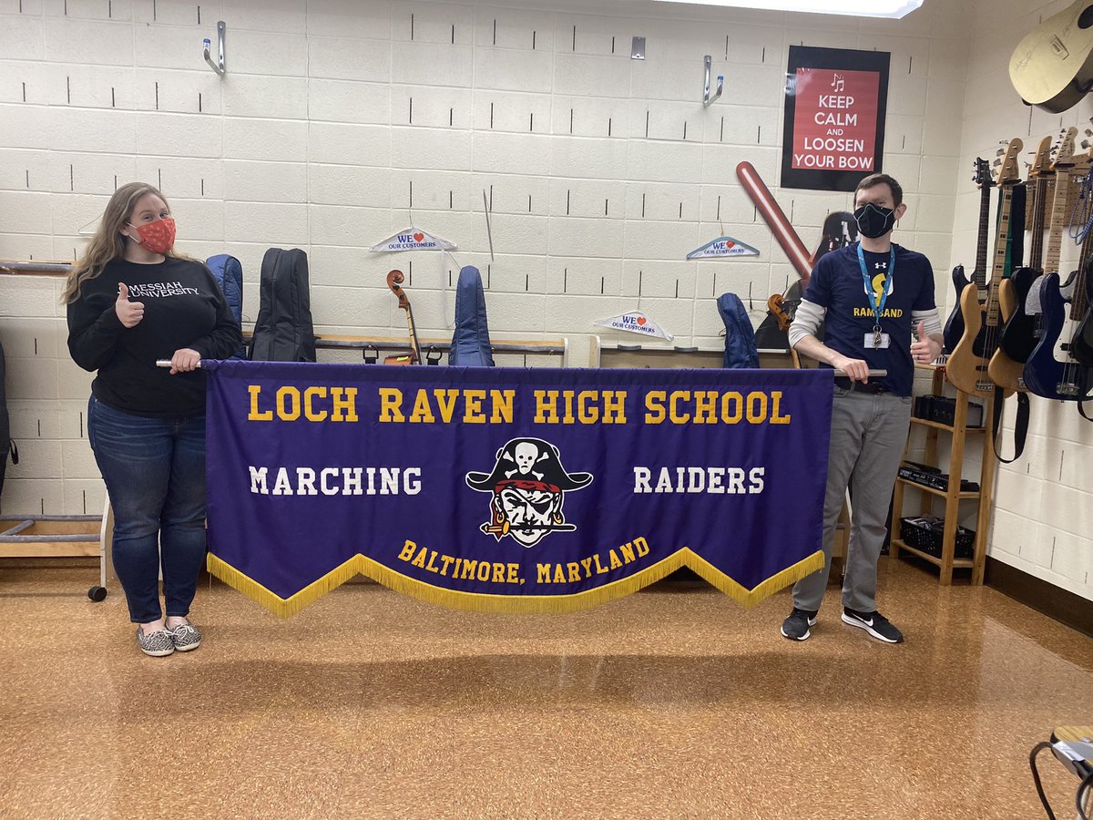 Repping <a href="/messiah_univ/">Messiah University</a> (Ms. Jacobs’s grad school) and <a href="/ShepherdU/">Shepherd University</a> (Mr. Ferenz’s undergrad school) for #BCPScollegeday! Another shout out to <a href="/tumusic/">Towson Univ Music</a> where both Ms. Jacobs and Ms. Masters are alumnae! 🐯<a href="/MusicBCPS/">BaltimoreCoMusic</a> <a href="/RaiderNationLR/">Loch Raven High</a>