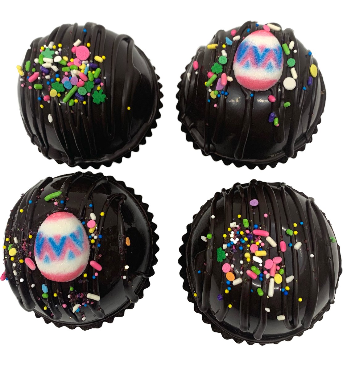 Easter Hot Cocoa Bombs are here and they are available in store or on our website!  mailchi.mp/jomartchocolat…