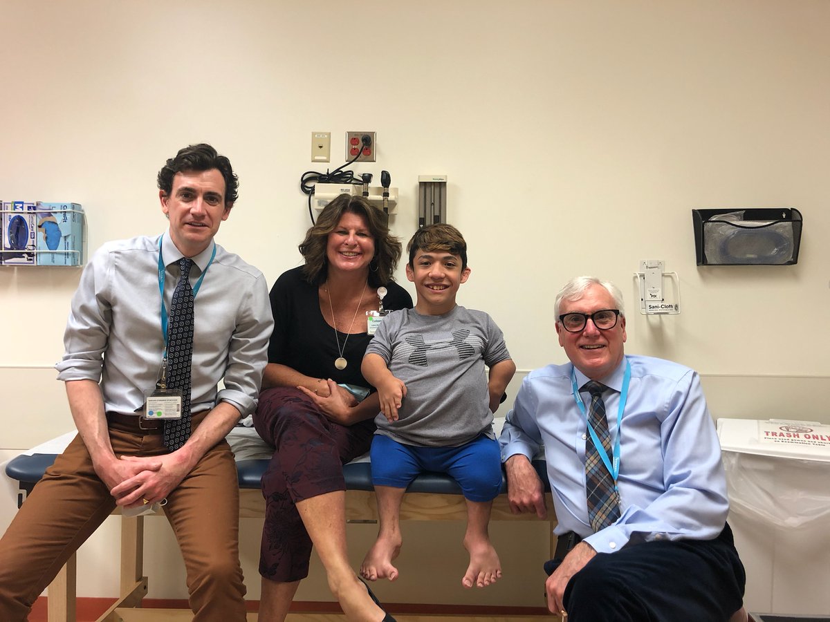 A longtime patient of ours since he was a baby, now he is almost 16 years old! After multiple surgeries, he has a great outlook on life! #nemours #diastrophicdysplasia