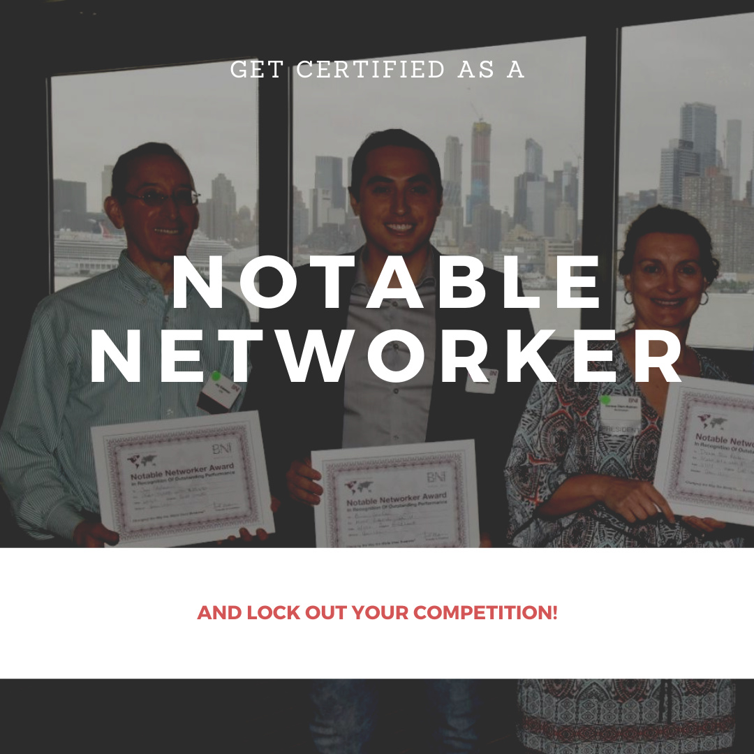 BNI Gold Coast on Twitter a notable networker with BNIs