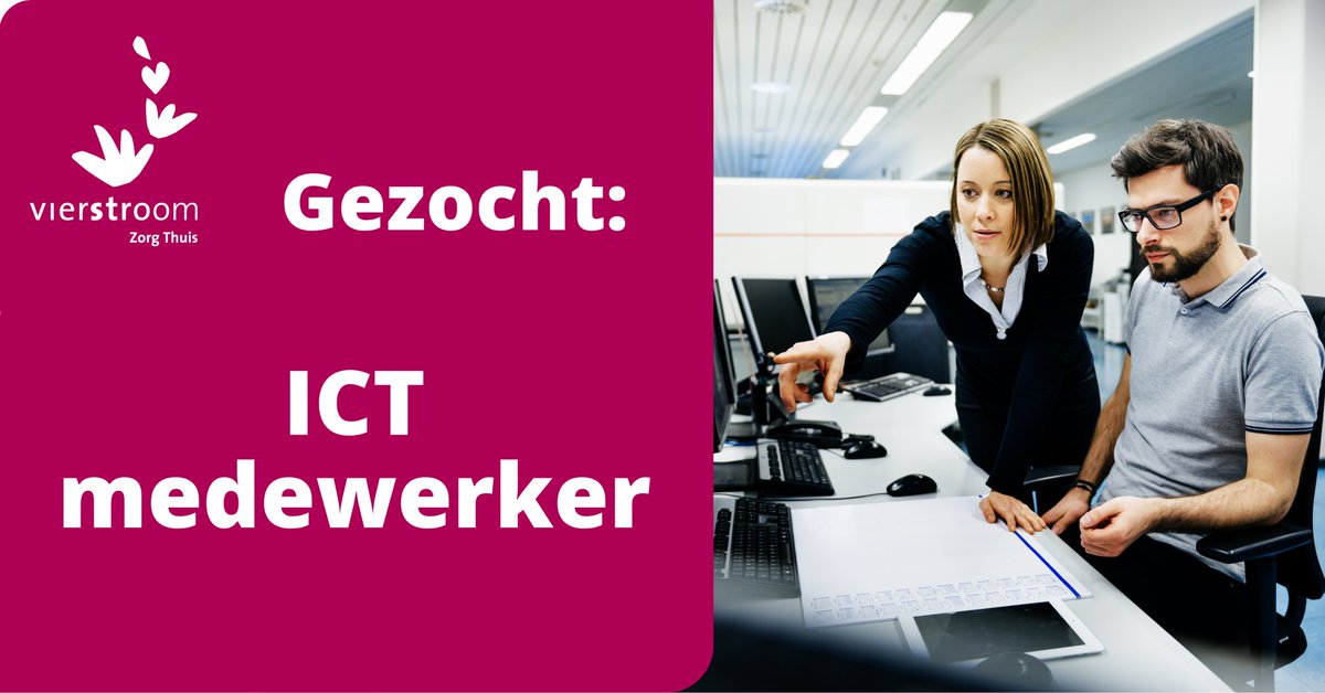 #vacaure #ICT medewerker! Je bent een uitgesproken teamspeler met affiniteit met ICT en beheer. Je vindt het een uitdaging om onze medewerkers zo goed mogelijk te woord te staan en weer op weg te helpen. vierstroom.nl/vacatures-zorg…
#werkenindezorg #Helpdesk #Gouda #Fundis #Vierstroom