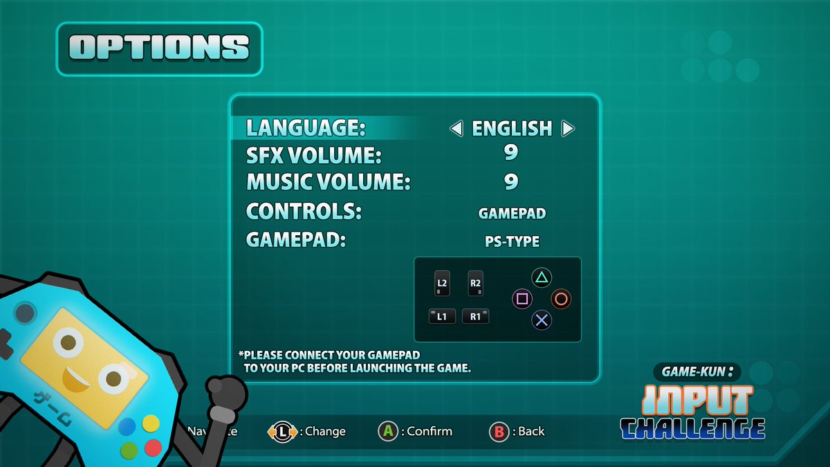 KasaOnIdeas's tweet image. Some new Gamepad/Button types will be available in Game-Kun: Input Challenge very soon...
store.steampowered.com/app/1283660
#indiegame #GamingNews #ゲーム