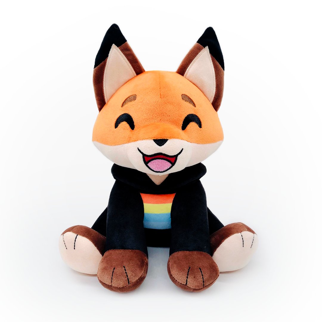 Youtooz Fundy Fox Rainbow 12in Plush | FYE