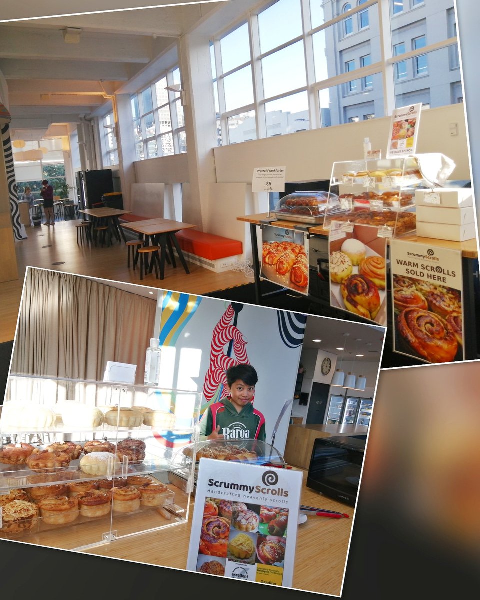 scrummyscrolls's tweet photo. Third pop-up shop at Trade Me. Scrolls, buns and pretzel franks flew off the shelf in an hour. Woo, thank you folks! Always happy to sell here. ❤️

#scrummyscrolls #popupshop https://t.co/40krPCHufJ