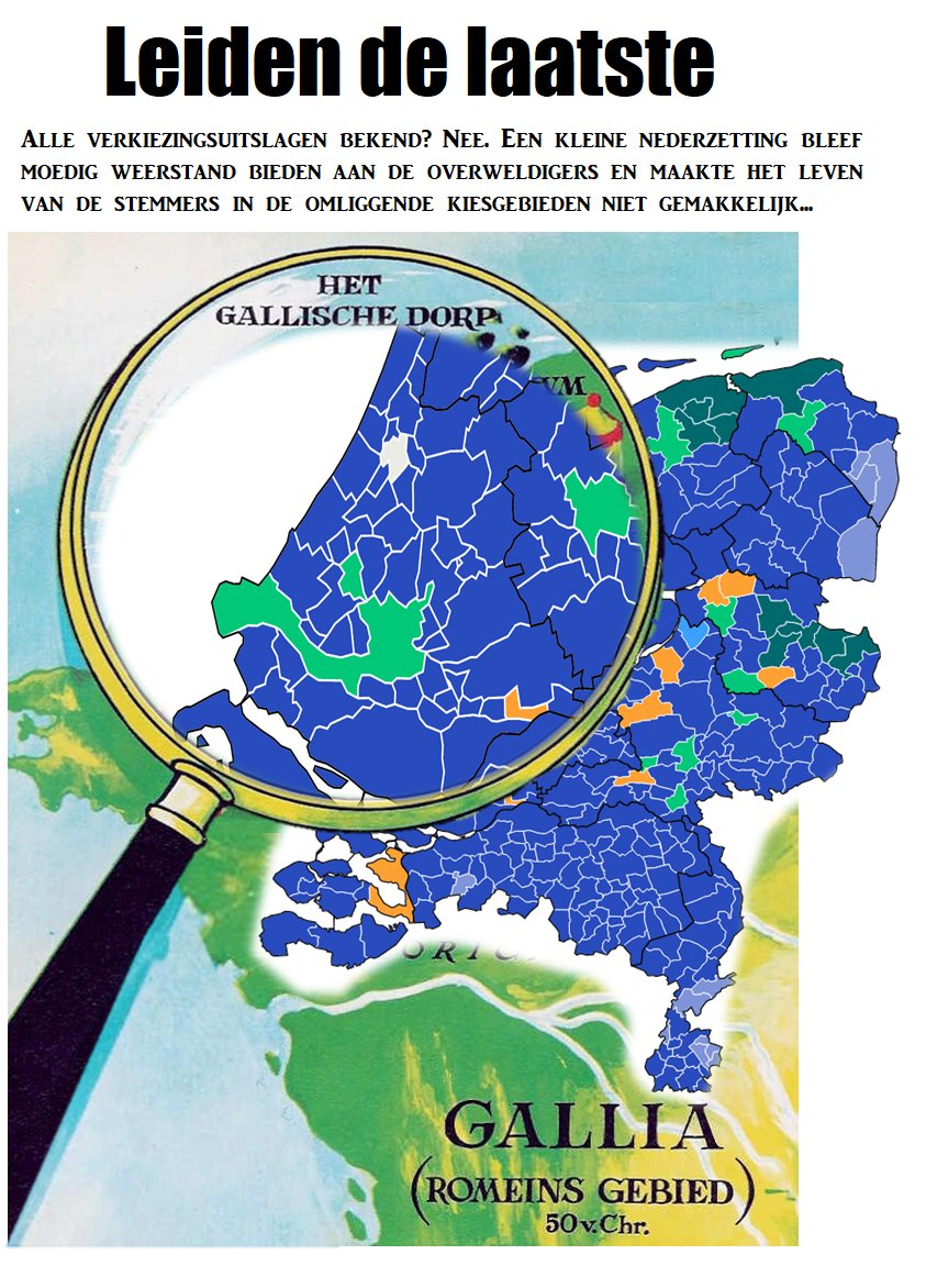 #Leiden de laatste #uitslagenavond #verkiezingsuitslag #Verkiezingen2021
