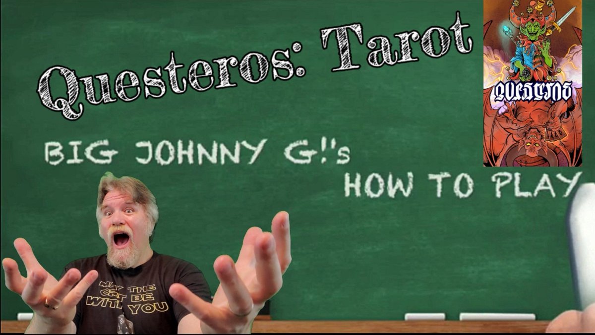 TwoGunPixie's tweet photo. #FunDaMentalGames new title #Questeros is not only a fantasy adventure game but also functions as a full deck of tarot cards!
Let's dive into how to use Questeros as a deck of tarot cards.
I'll see you down at the table...
https://t.co/1iusdAz1Gs
#Tarot #TarotGame @WesleyWoodbury https://t.co/7t0ei3mK7o