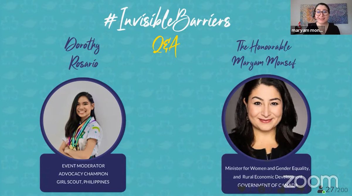 This morning, I met with a group of incredible young women and girls from <a href="/wagggsworld/">World Association of Girl Guides and Girl Scouts</a> as part of the <a href="/Dove/">Dove</a> Self Esteem Project at the <a href="/UN/">United Nations</a> #CSW65. Thank you for sharing your thoughts, your stories, and your experiences - I can’t wait to see all of you change the 🌎.