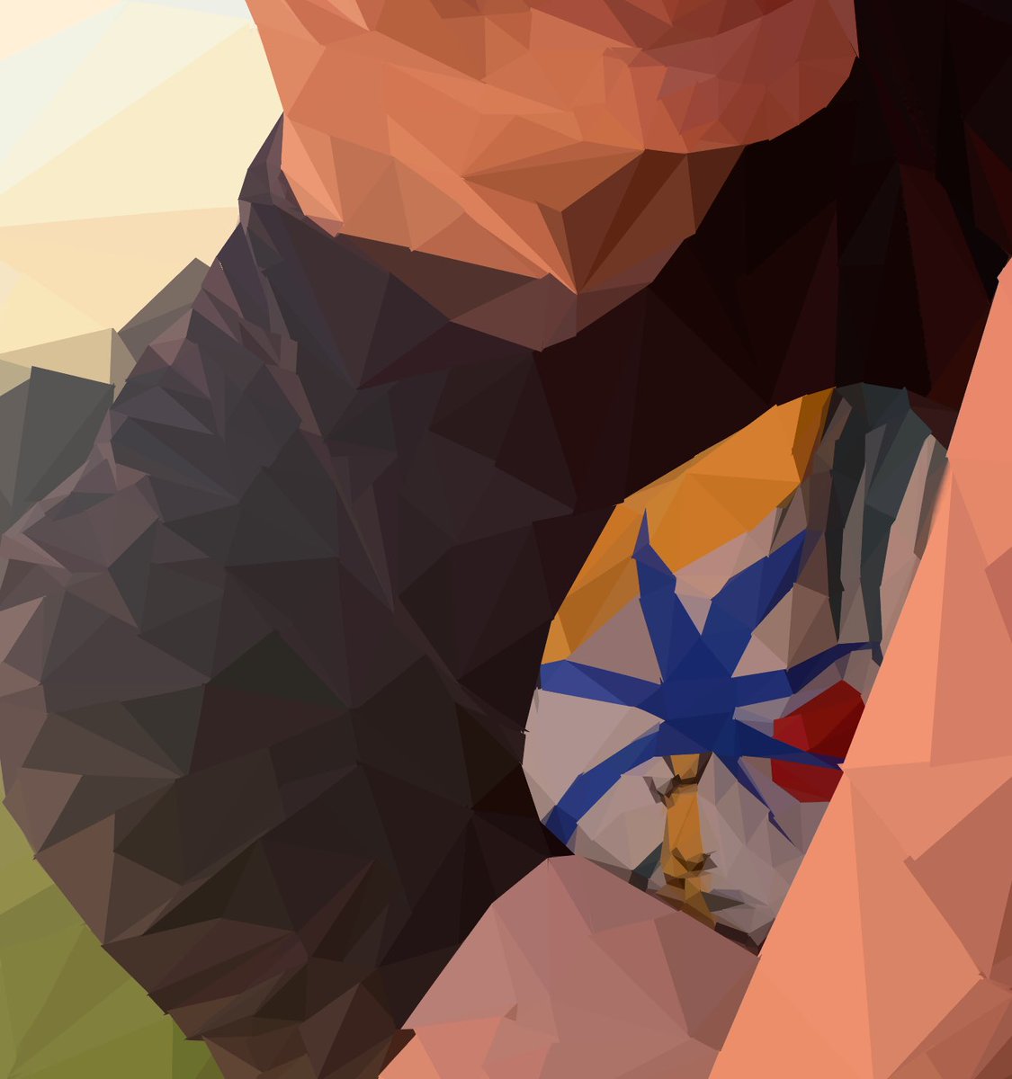Lyssini's tweet photo. After months of work I finally finished! A polygon art piece of Thomas!
One of my favorite kinds of art pieces to do, (fun fact! I won 1st in The Mark Twain contest last year from a similar piece! )

I really hope you like it!

RTS and tags are super appreciated!

@ThomasSanders https://t.co/VzdCifz1pB
