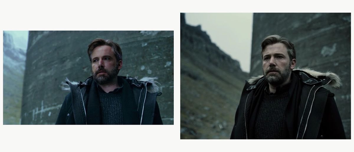 Palmariuxx's tweet photo. Why are people complaining and wanting the version on the left? Wtaf? You do realise if you hate seeing more of the image you can just.. crop it yourself..? https://t.co/VzxHZaHZGi