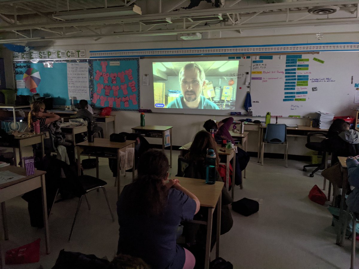 GouettsGr5's tweet photo. Thank you @EBTSOYP for organizing our virtual guest speaker Fabrice! Great cross-curricular discussion about healthy food and the impact climate change is having on our access to it.
@staugustinewcd https://t.co/LNxN7qyA68