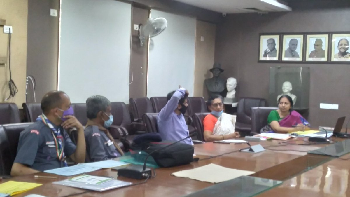 bsgnhq's tweet photo. Team of facilitators... Working on session plan n feasibility..P2L P2L #P2Lead #bsgindia @KirenRijiju @YASMinistry https://t.co/xDa2g0hdou