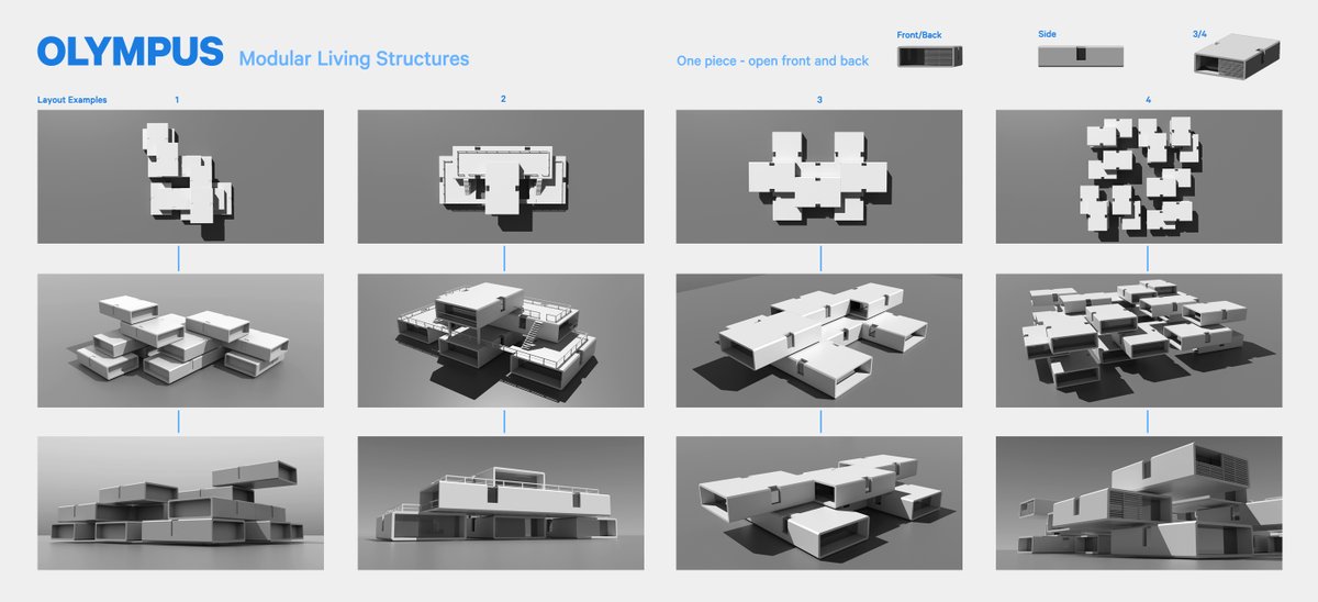 Apex Olympus architecture concept drippity drop! We needed a highly modular and simple structure to populate Olympus. As per usual, form follows function - twas' a fun one! #PlayApex #ApexLegends #conceptart