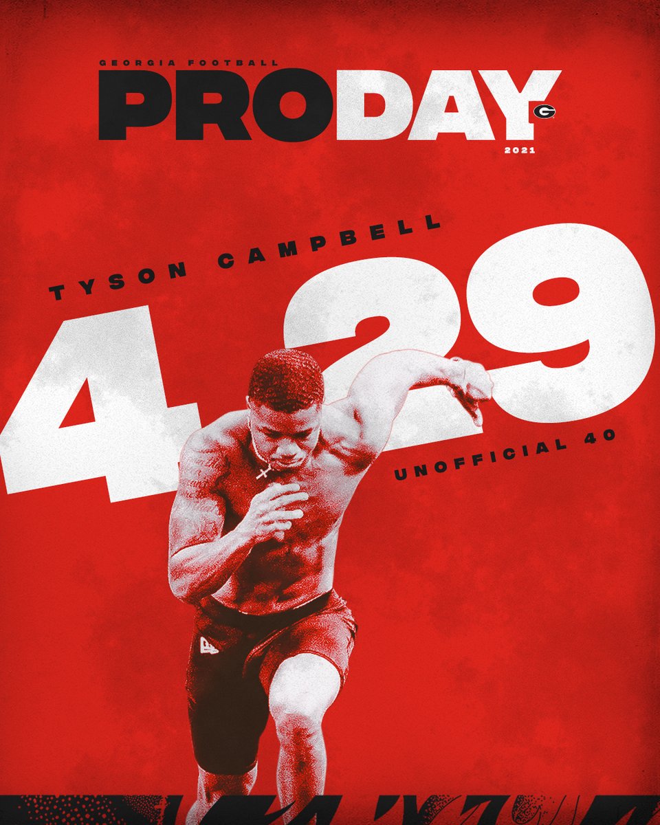 GeorgiaFootball's tweet photo. And they say lightning doesn't strike twice 😏

⚡ Eric Stokes @_jamane_  - 4.25u
⚡ Tyson Campbell @tysoncampbell_ - 4.29u

#ATD #GoDawgs https://t.co/LVhYNQW0kh