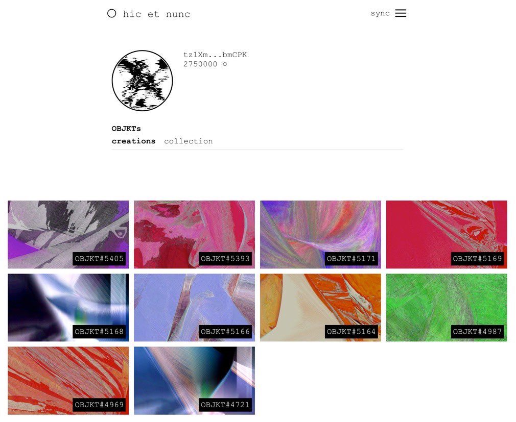 The first person to collect the whole series will receive a unique, 8K rez drop from my next series! hicetnunc.xyz/tz/tz1XmUFBCSC… <a href="/hicetnunc2000/">h2000.net</a> #NFT #Tezos