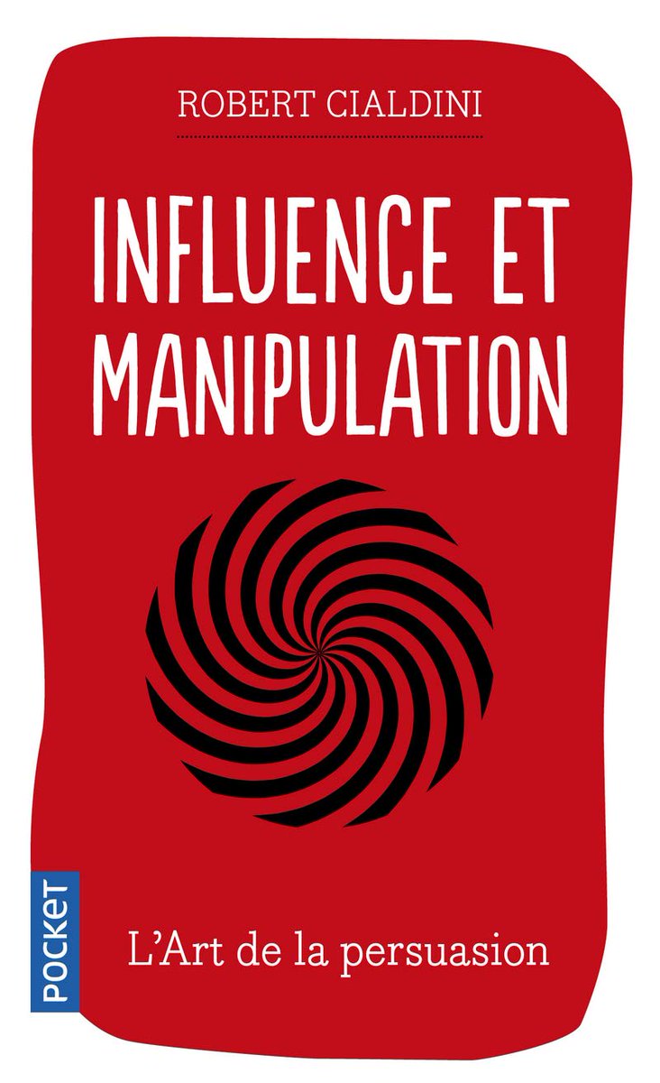 Robert Cialdini est un psychologue social américain. Il a écrit un livre traitant de la persuasion et du marketing « Influence, the Psychology of Persuasion ». Influence et Manipulation (en français)