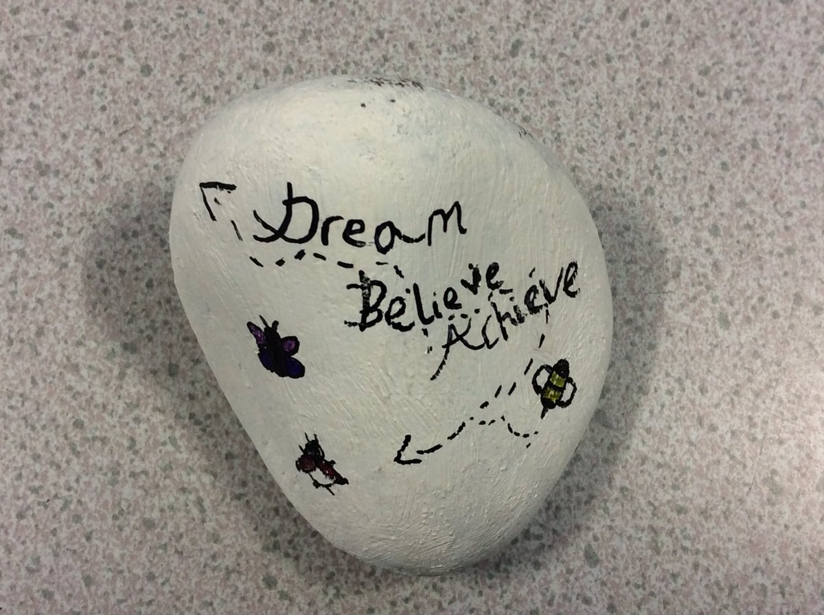 gfprimarycov's tweet photo. Beautiful rock art from 6D inspired by the theme of resilience. Keep an eye outside school for these wonderful pieces. #gfdoesart #year6 #gfpshe https://t.co/vUI1UtRmZC