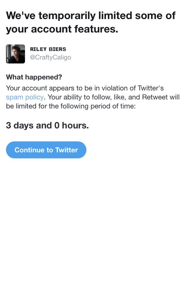 || well, it’s look like this account of mine too is gonna get the axe, considering they think it’s s**m.

I hate it here and might just transfer over to roleplay on tumblr.

Big mood drop.