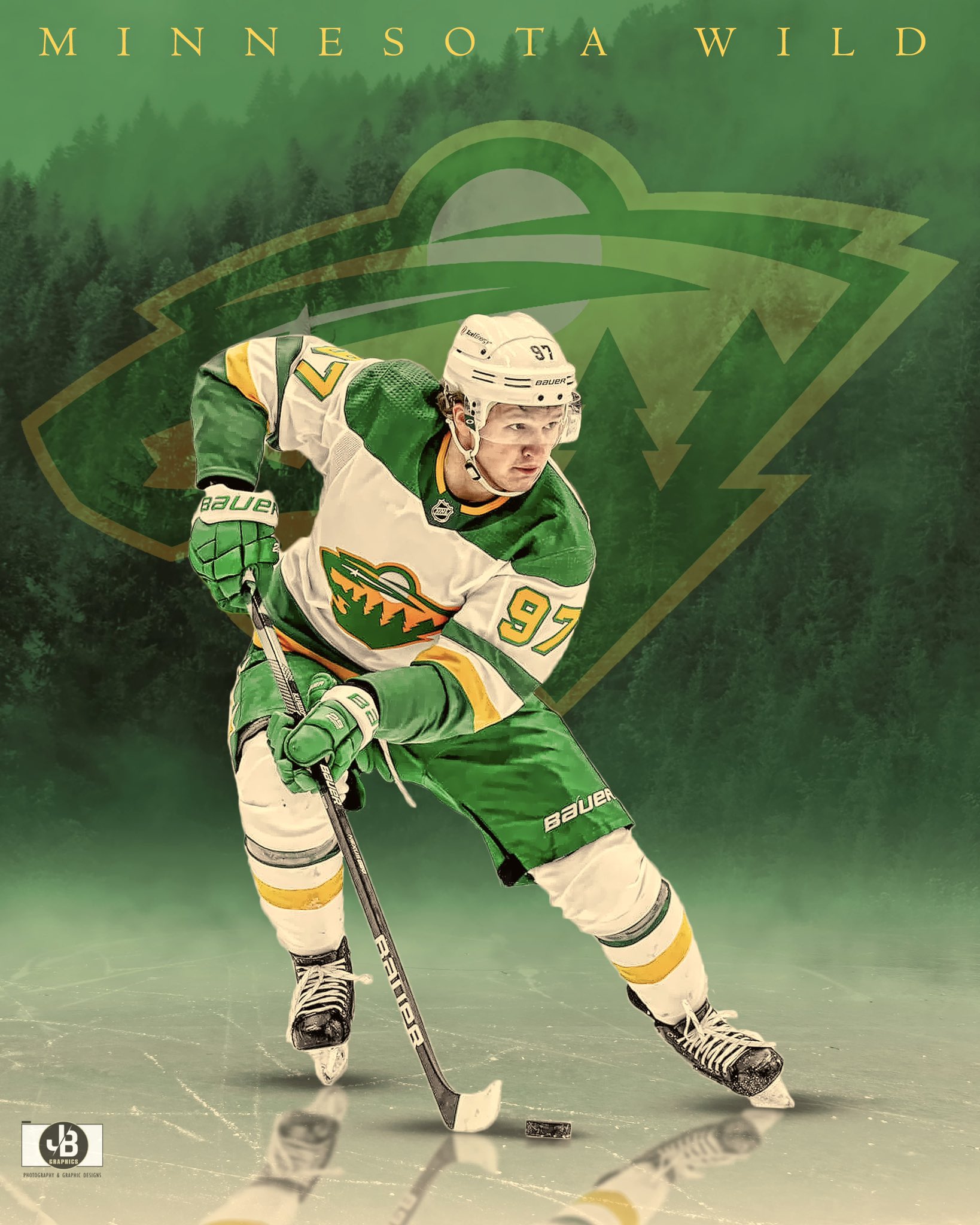 I'm making wallpapers for every nhl franchise. For my first one I made  Kirill : r/wildhockey