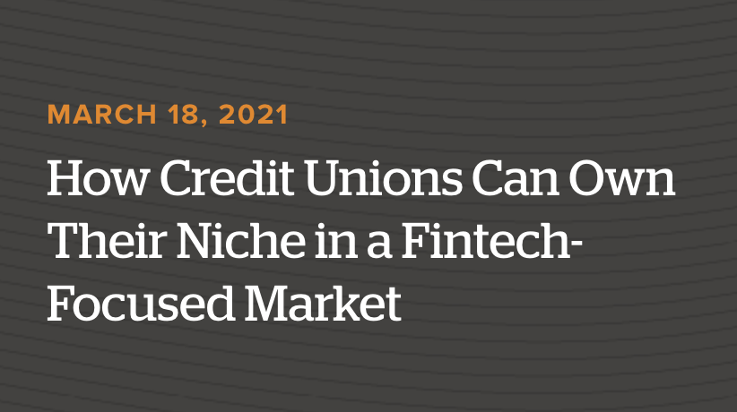 Arroweye's tweet photo. Standing out in the crowded financial services market is about owning your niche. Our CRO Mica Moseley shares three key ways credit unions can stand out in a fintech-focused market: https://t.co/NQPlE4StvK

#creditunions #credituniondifference #creditunionmembers https://t.co/JEWRuiktEx