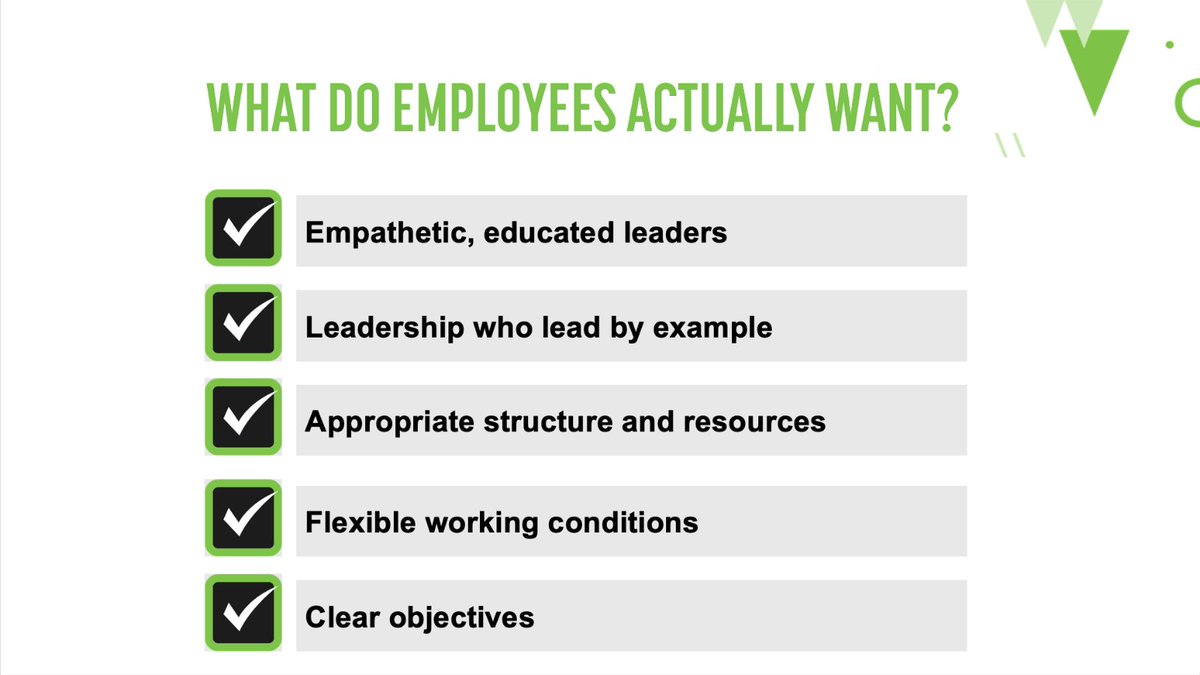 What do employees really want? Big thank you to <a href="/nvrnotcreative/">Never Not Creative</a> for these additional stats. Check out bit.ly/3vExUhT for more awesome stats like these #benchpresslive 💙