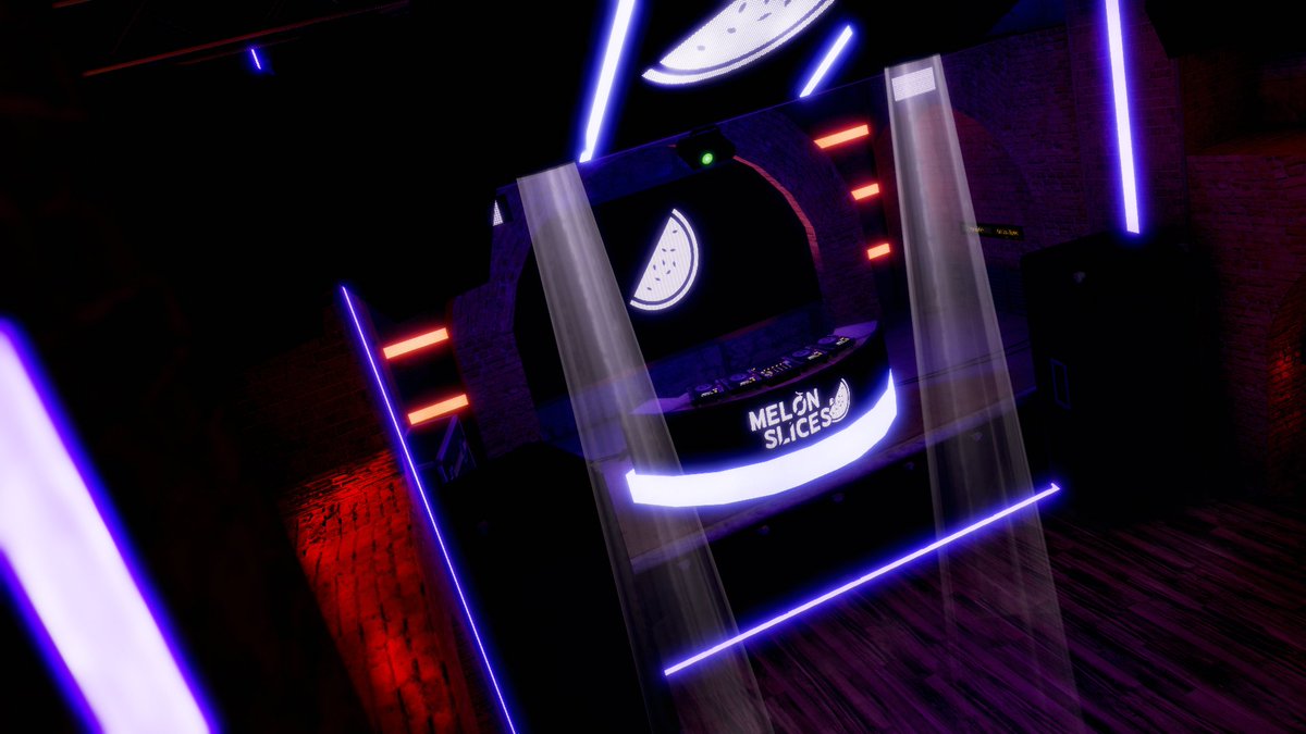 𝔪𝔢𝔩𝔬𝔫𝔰𝔩𝔦𝔠𝔢𝔰 (@melonslices_vr) on Twitter photo Thank you everyone for attending the opening of my world: 'melonhaus'.
The line up:
@HlDDEN_STREET
<a href="/mrpaulmanton/">paul manton aka gentle goose</a>
@realDJ_Turner
<a href="/SeraAkai/">Sera Akai/赤井世良</a>
<a href="/RealLifeDog/">melody</a>
@BaelyLive
<a href="/soundsbyjuno/">ju.no || 1312</a>
It was an incredible impromptu line up that brought the energy all night. Thank you psycho DJs! Thank you everyone for attending the opening of my world: 'melonhaus'.
The line up:
@HlDDEN_STREET
<a href="/mrpaulmanton/">paul manton aka gentle goose</a>
@realDJ_Turner
<a href="/SeraAkai/">Sera Akai/赤井世良</a>
<a href="/RealLifeDog/">melody</a>
@BaelyLive
<a href="/soundsbyjuno/">ju.no || 1312</a>
It was an incredible impromptu line up that brought the energy all night. Thank you psycho DJs!