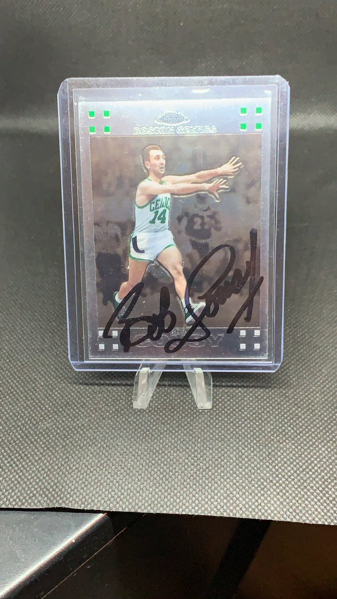 RT @AllballsThe: Autographed Bob Cousy! Guaranteed to pass any 3rd party or your money back. 40.00 shipped obo https://t.co/MlCYfMI38v