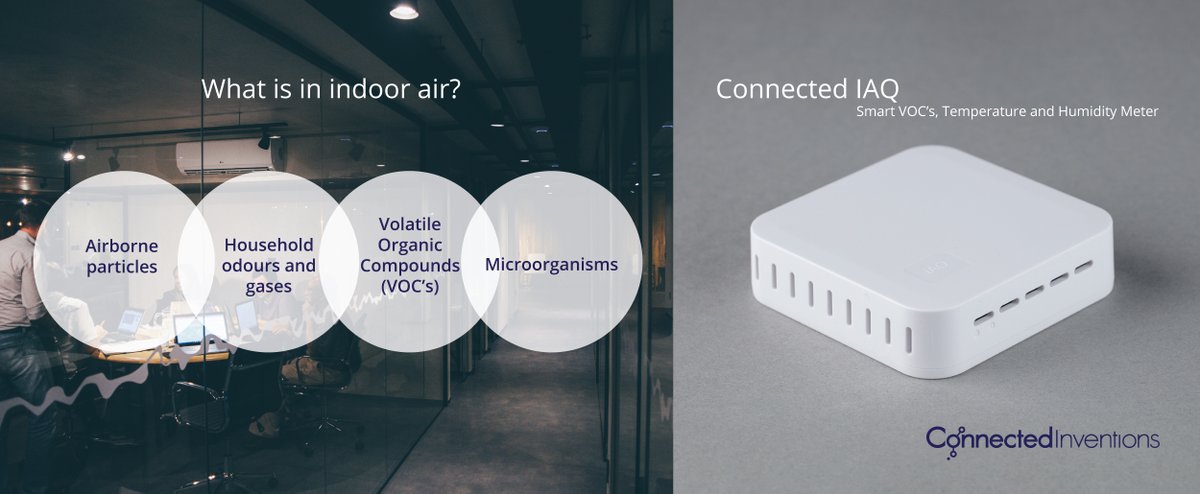 Indoor air quality is an important part of the work and study environment. The established benchmark test for #indoorairquality is to assess #CO2 levels.
Read more about battery-powered, retrofitted #IoTsensors and connectivity from Connected Inventions - connectedfinland.fi/en/solutions/