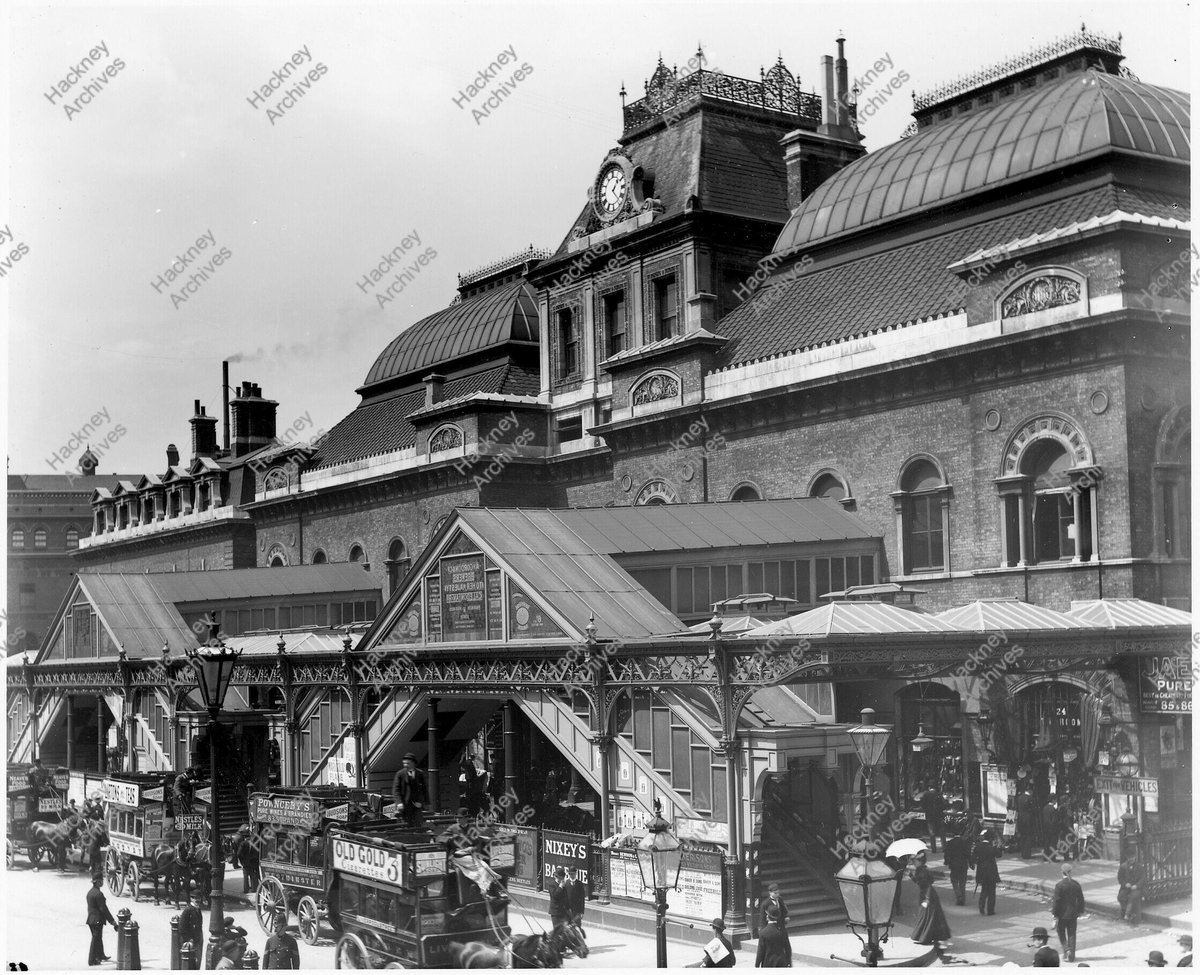 Broad Street station front, 29 June 1898