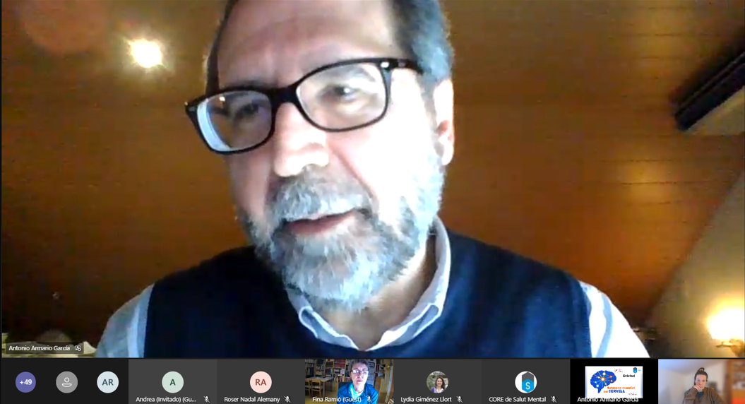 El Dr. Antonio Armario ha tancat el cicle #cervellat amb una xerrada molt interessant i sorprenent sobre com fills/es i nets/es poden heretar les conseqüències de l'estrès dels pares i mares #epigenetics 
Gràcies a tothom que hi ha participat!🧠👩‍🔬🧑‍🔬 #BrainAwarenessWeek2021