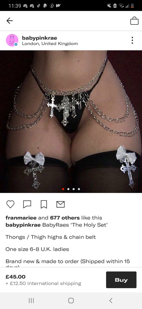 PsycxdelicPanda's tweet photo. Guess what i ordered bxtchezzz https://t.co/nVNLrlxb00