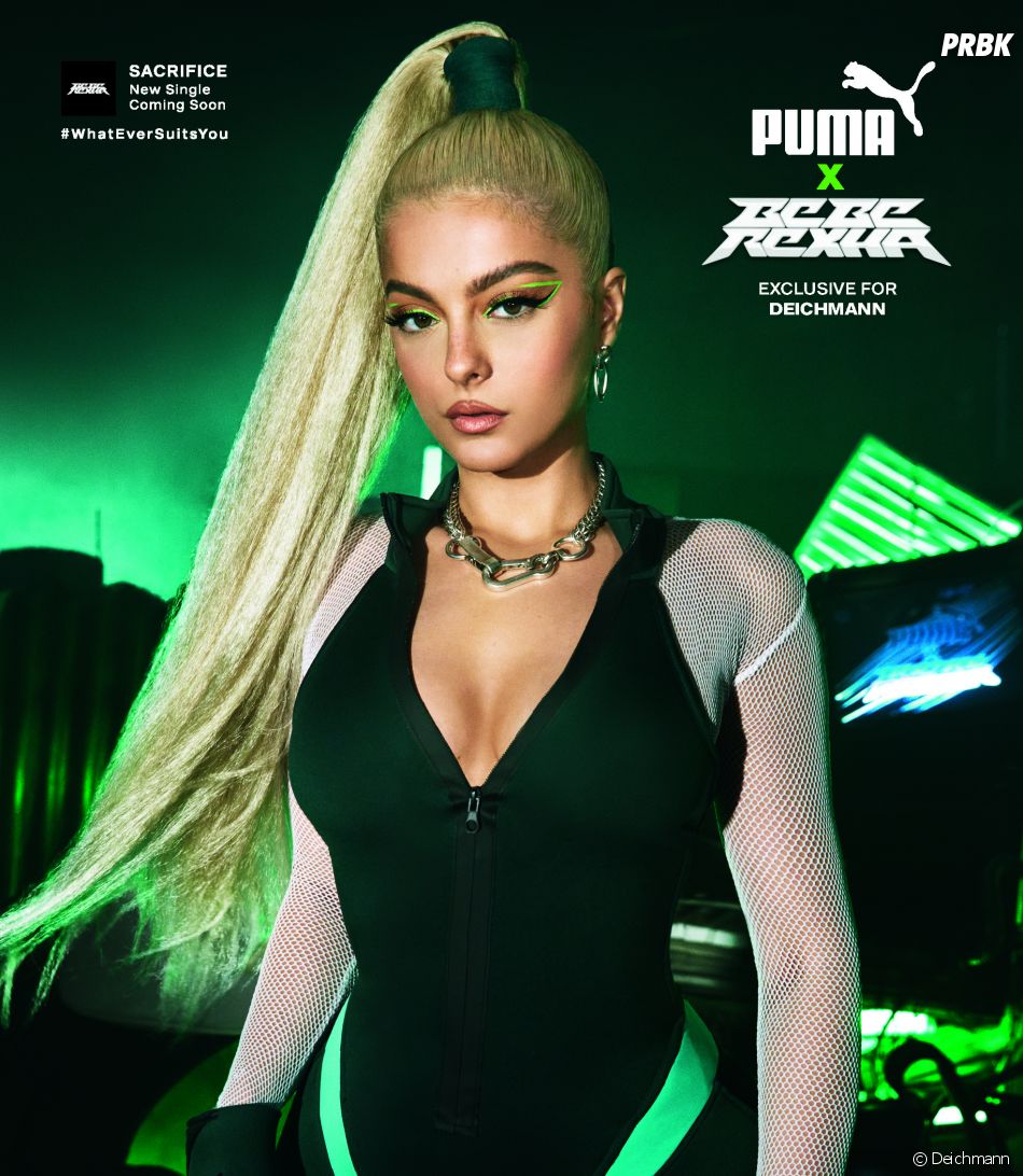 📸| New promotional photos for @BebeRexha's new @PUMA collection for  Deichmann!