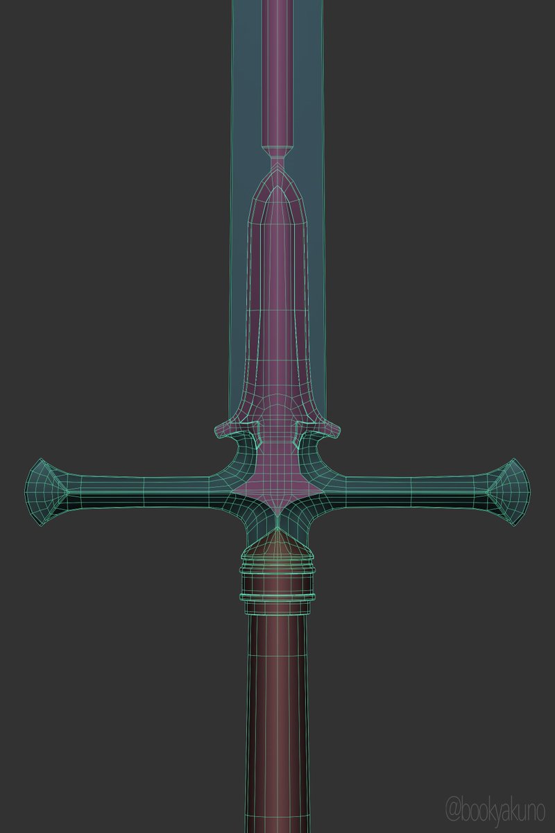 忘却野 銀騎士の剣モデリング Artstation Silver Knight Straight Sword Dark Souls Bookyakuno T Co Tj71bnazyo Blender d ダークソウル T Co Infy0gnw9l