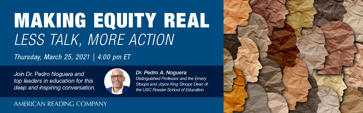 Join <a href="/PedroANoguera/">Pedro Noguera</a> and other top edus TOMORROW for real talk about equity in our schools.

<a href="/cape_sd/">CapeHenlopenSD</a>'s Supt. @scontrerasGCS <a href="/AInfanteGreen/">Angelica Infante</a> @NewburghSup <a href="/HarrisonPeters/">Harrison Peters</a>

It's not too late to register: bit.ly/3bh785S