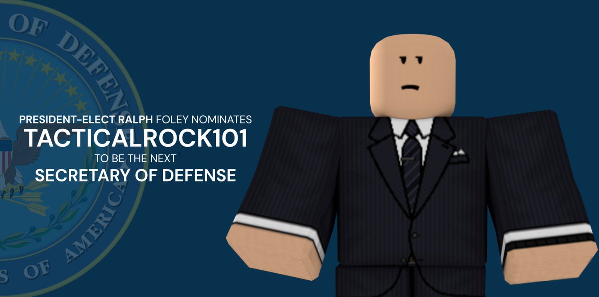 We congratulate Medal of Honor recipient and Space Force Veteran <a href="/realRock101st/">TacticalRock101</a> on his nomination to Secretary of Defense!