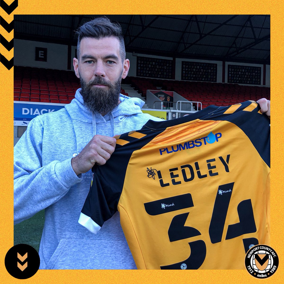 Newport County AFC (@newportcounty) on Twitter photo Joe Ledleyโs shirt sponsors...๐
๐ Home - <a href="/JonnyBurnard99/">Jonny Burnard</a>
โช๏ธAway - <a href="/SweetDreamsEvts/">Sweet Dreams Events</a>
๐ดThird - <a href="/William_Downs_/">William</a>
#OneClubOneCounty Joe Ledleyโs shirt sponsors...๐
๐ Home - <a href="/JonnyBurnard99/">Jonny Burnard</a>
โช๏ธAway - <a href="/SweetDreamsEvts/">Sweet Dreams Events</a>
๐ดThird - <a href="/William_Downs_/">William</a>
#OneClubOneCounty
