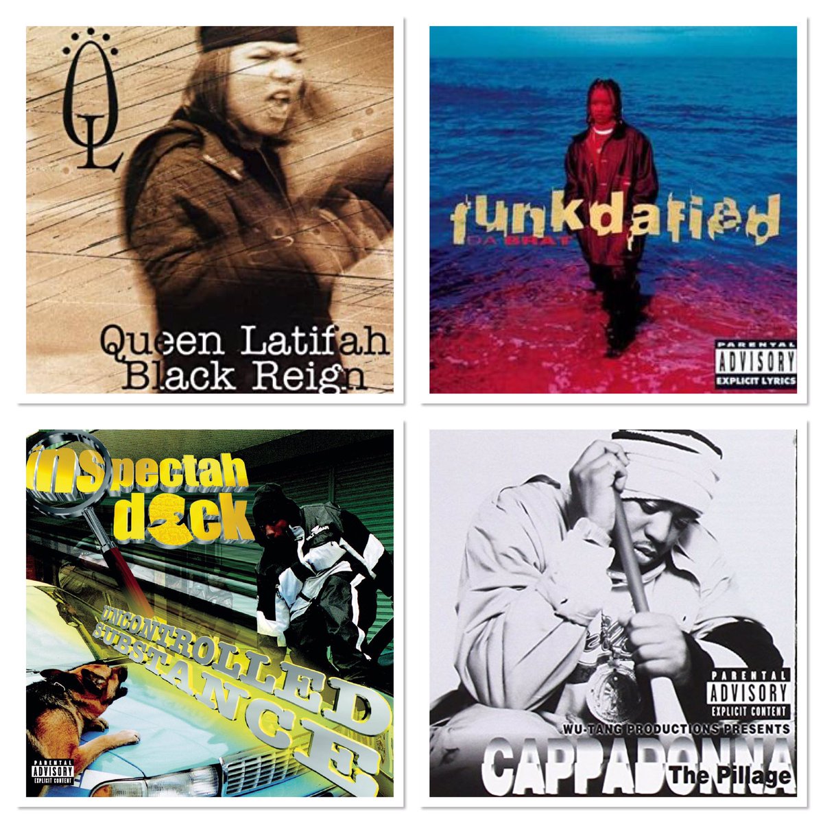 Been trying to listen to a different 90s hip hop album i hadn’t heard before on my commute some of the best so far