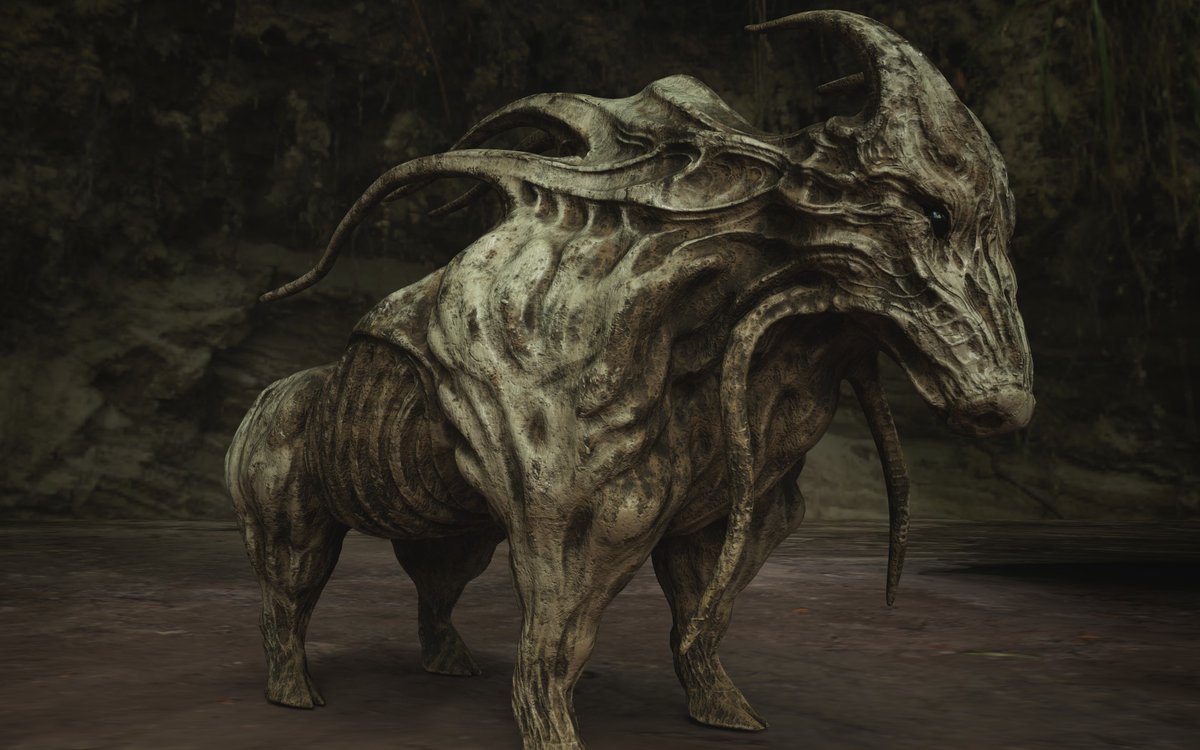 First texture test on the latest beast.

#BetterWhenDead #indiegame #indiedev #horror