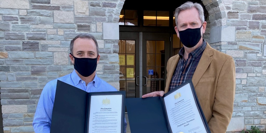 Akcea Therapeutics (@akceatx) on Twitter photo Alabama Governor Kay Ivey recently signed a proclamation to shine a light on #amyloidosis for #AmyloidosisAwarenessMonth thanks in part to the inspiring work of patient advocates Steve, Stacy, <a href="/Amyloidosisfdn/">Amyloidosis</a> and AL state rep Russell Bedsole.
Read more: wvtm13.com/article/govern… Alabama Governor Kay Ivey recently signed a proclamation to shine a light on #amyloidosis for #AmyloidosisAwarenessMonth thanks in part to the inspiring work of patient advocates Steve, Stacy, <a href="/Amyloidosisfdn/">Amyloidosis</a> and AL state rep Russell Bedsole.
Read more: wvtm13.com/article/govern…