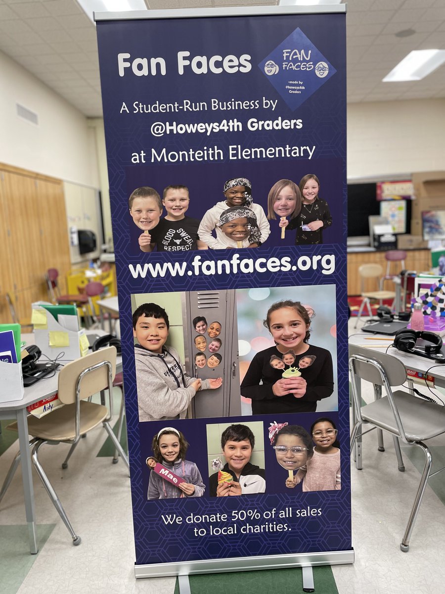 My Ss enjoy being the co-owners of  a student-run business SO much, that they voted to donate part of our profits to help another class get their own #edcorps started!😊👍 #givingback #PBL <a href="/gpmonteith/">Monteith Elementary</a> #thisishoweydoit