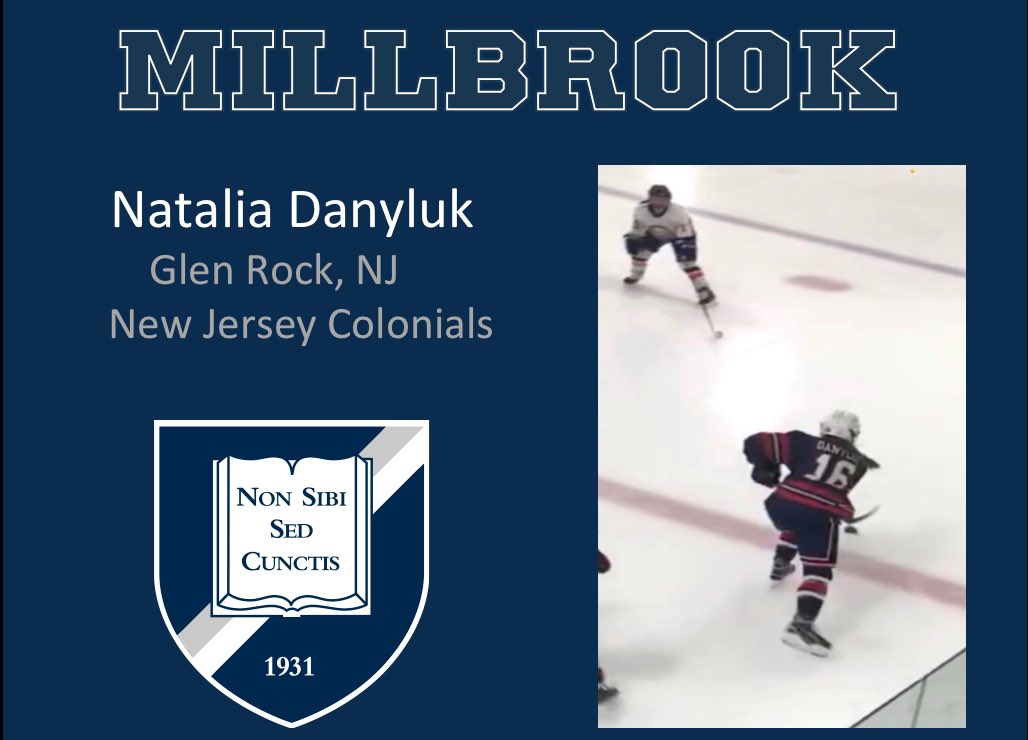 From Glen Rock, NJ, we would like to introduce Natalia Danyluk! Welcome to Millbrook, Natalia! @NJColonialGirls