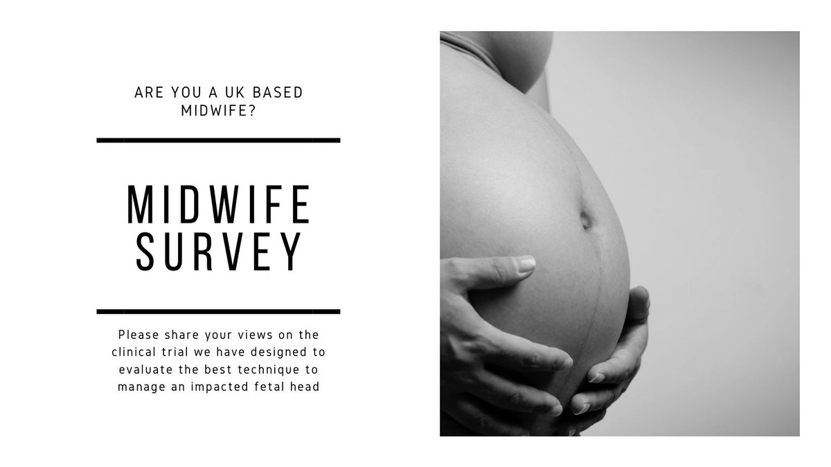 Are you a UK-based #midwife? 
In our #NIHR funded MIDAS study we’ve designed a clinical trial on management of impacted fetal head. We’d love to hear your views please. Only takes about 10 mins to fill in. Please share with midwifery colleagues! 

nottingham.onlinesurveys.ac.uk/midas-wp5-nati…