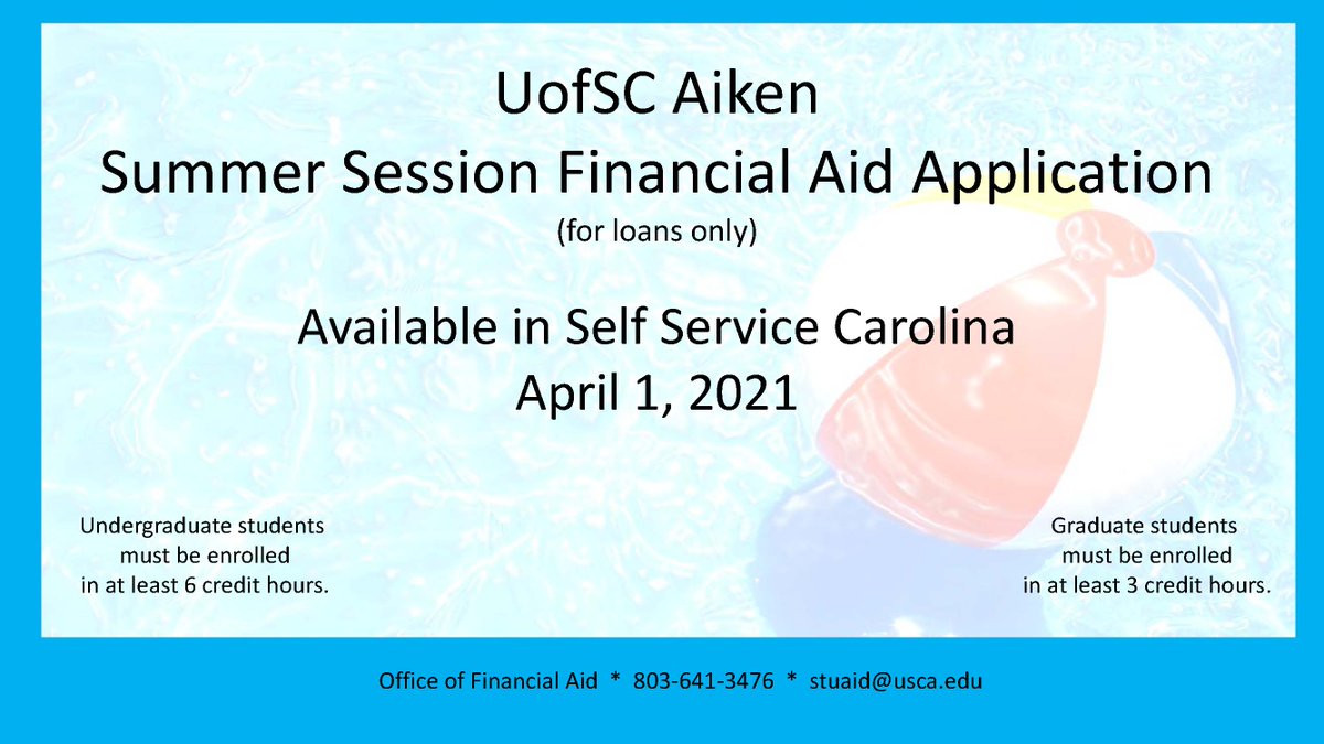 USC Aiken Financial Aid (@usca_finaid) on Twitter photo 