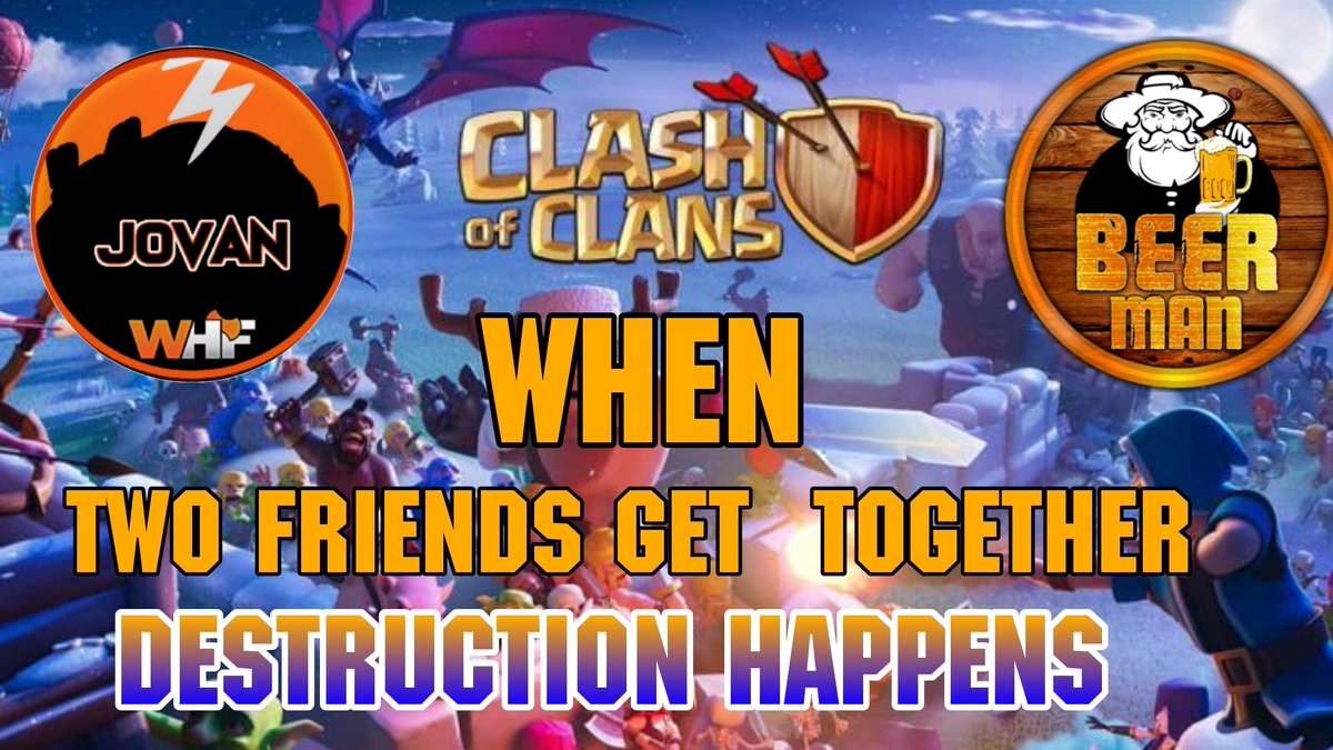 A #ClashOfClans Th13 attack strategy .. FEATURING DRAGBAT SUI LALO,DRAGBAT, HYBRID GOLEM WITCH GOLEM SUPER WIZARDS AND PEKKA SMASH. Please watch and enjoy 
youtube.com/c/BeatupBeerman