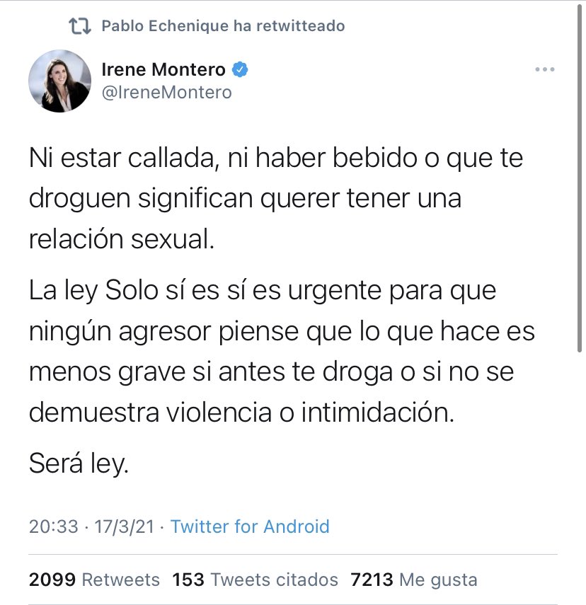 NoSoyLaGente's tweet photo. Ministra vs. magistrada. Y, por supuesto, la mayor difusión y el mayor éxito (MG) es para la primera. 

¿Para qué informar? https://t.co/c3Dcrou11L